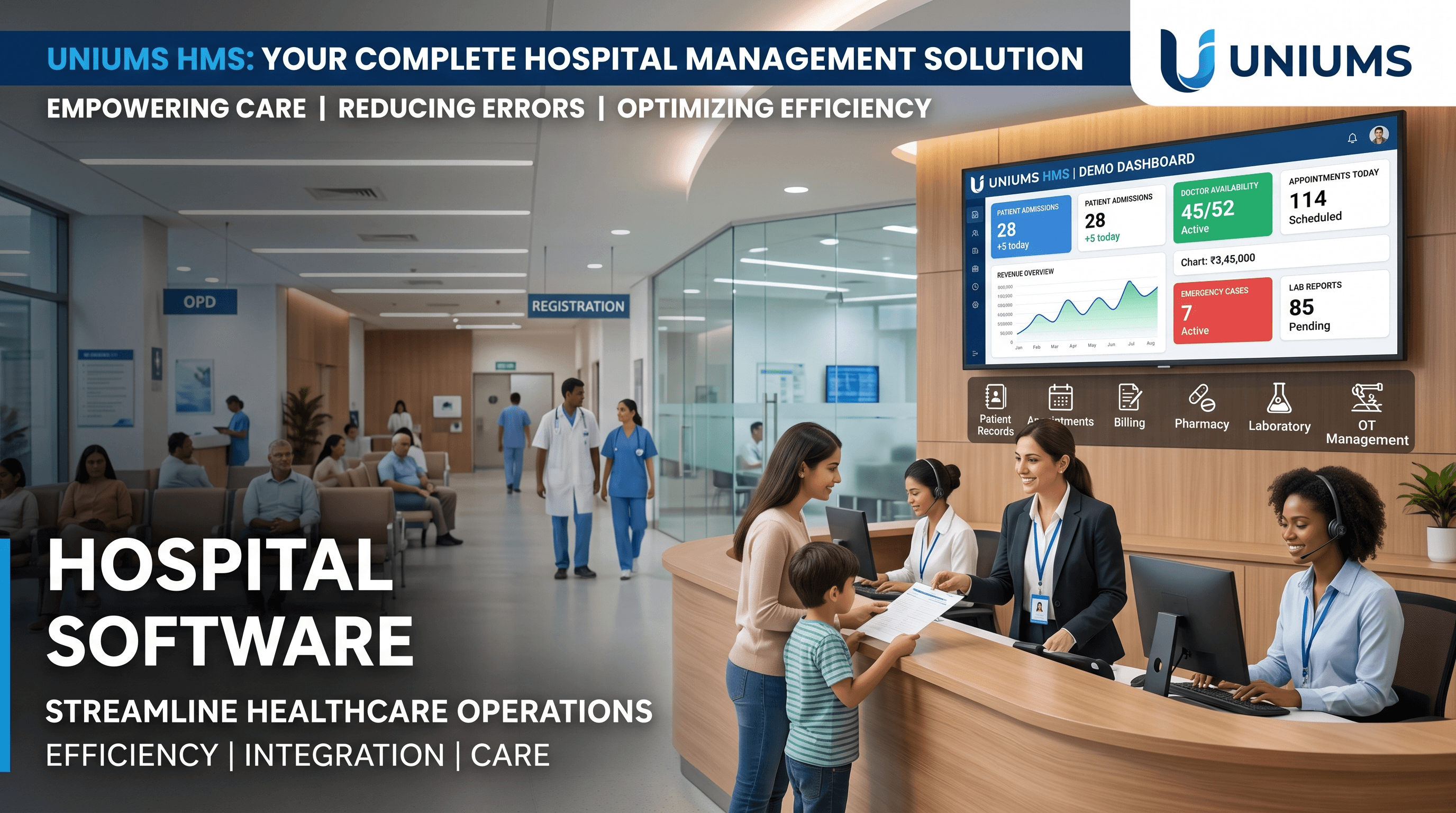 Top Hospital Management ERP System and IT Company in Rourkela, Odisha
